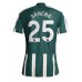 Manchester United Jadon Sancho #25 Venkovní Dres 2023-24 Krátkým Rukávem